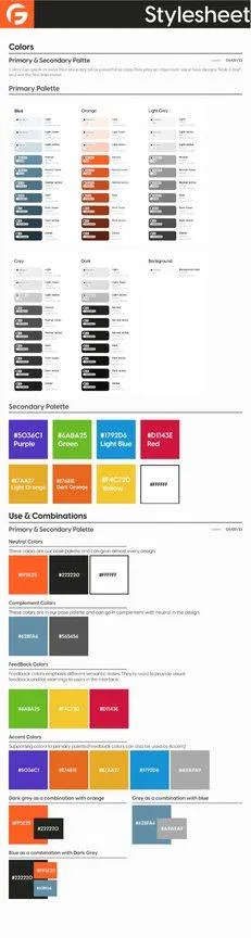Stylesheet de color